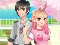 Romantic Anime Couples Dress Up image