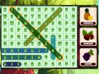 Word Search Fruits image