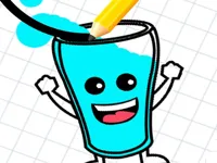 image Happy Glass : Fill the Glass by Draw Lines