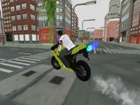 Heavy Bikes City Parking Game 3D image