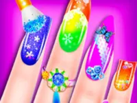 Fashion Nail Design Day: Art Game for Girls image