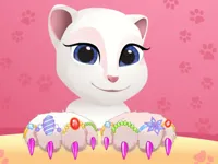 Talking Tom  Angela Great Manicure image