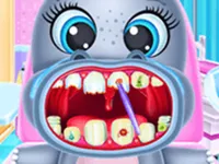 Baby Hippo Dental Care - Fun Surgery Game image
