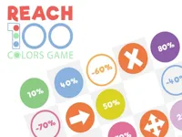 Reach 100 : Colors Game image