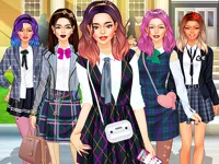 College Girls Team Makeover - girls image