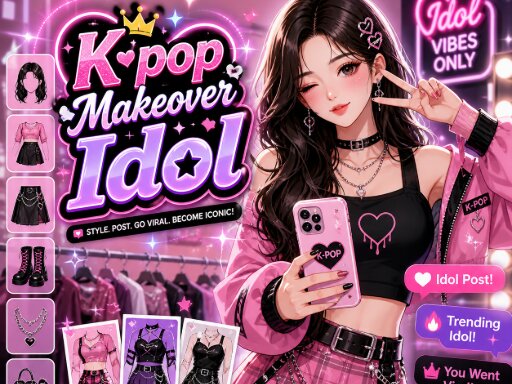 K pop makeover Idol