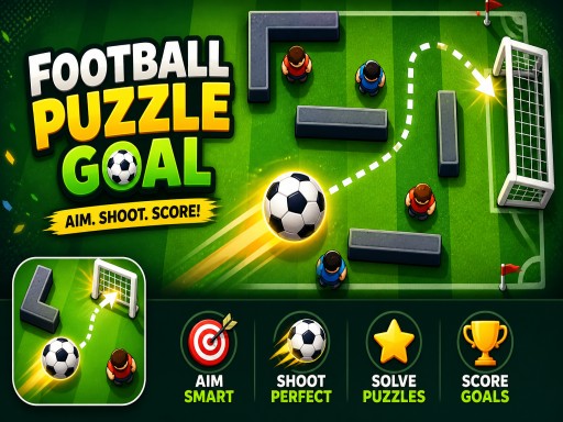 Fotbal Puzzle Goal