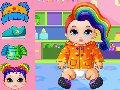 Joc dress up păpușă