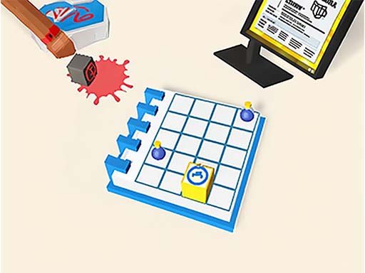 Ștampila joc puzzle