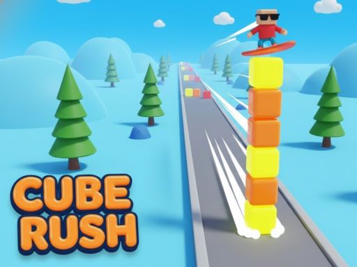 Cube Rush 3D: Supravieţuieşte Rush