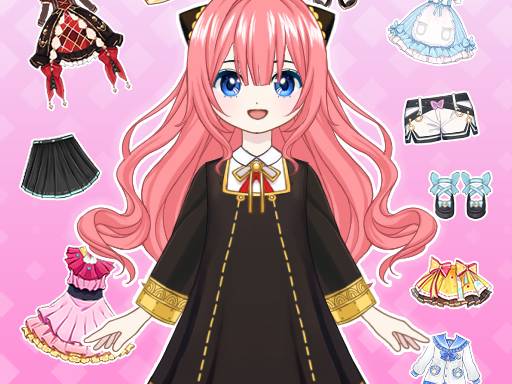 Anime dress up papusa dress up