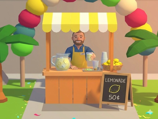 Simulator de limonadă Seller