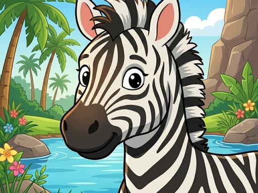 Animale africane: puzzle-uri Jigsaw