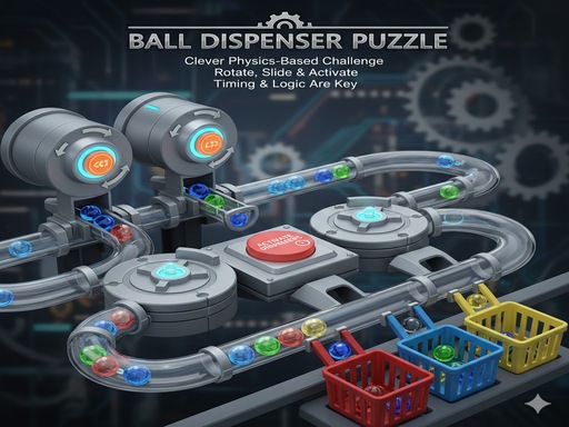 Puzzle dispensor bila