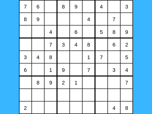 Sudoku pentru frate