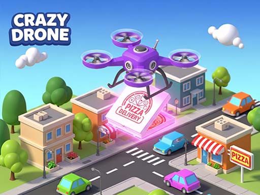 Crazy Drone Pizza livrare