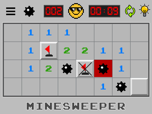 Minesweeper: găsi bombe