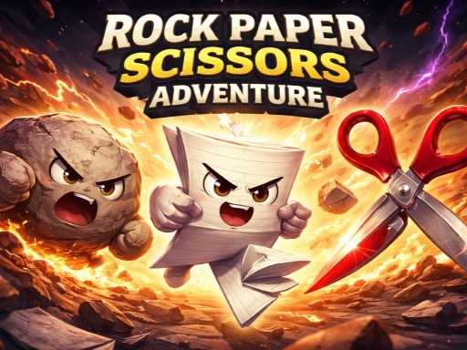Foarfece din hârtie rock Aventura