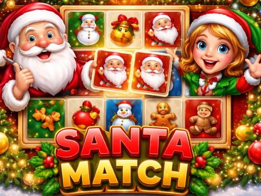 Joc de potrivire Santa