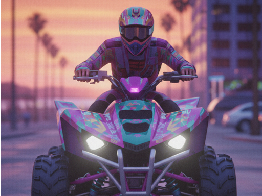 Joc de curse biciclete Quad