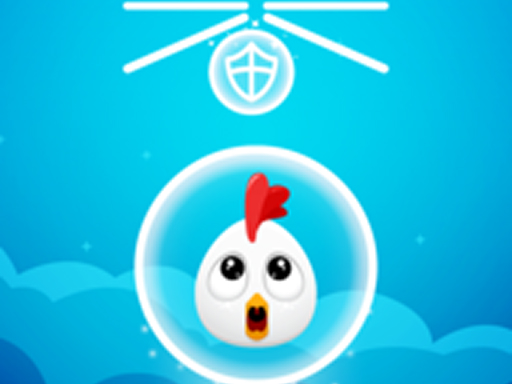 Bubble Hen merge în sus joc