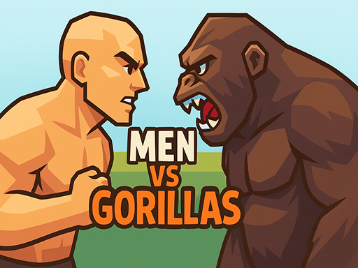 Men vs gorile