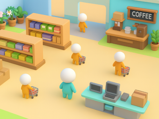 Simulator Big Supermarket