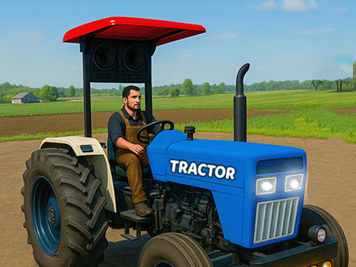 Parcare tractor și joc de conducere