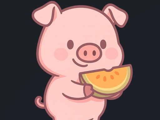 Piggy vs pepene verde
