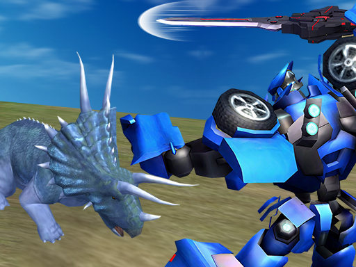 Jurassic Dinozaur Mech Battle