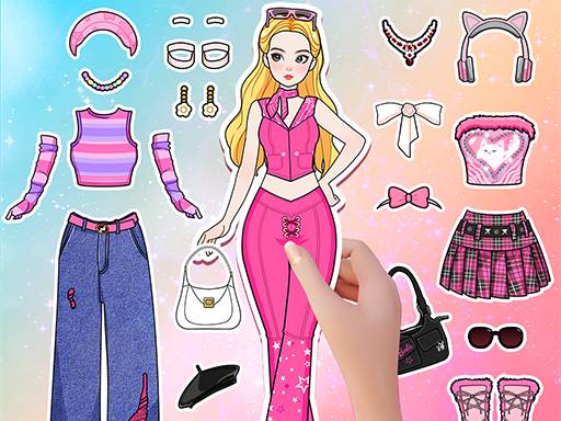 Jurnal păpușă de hârtie: Dress Up DIY