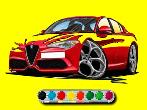 Alfa Romeo de colorat
