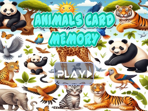 Memorie cartele de animale