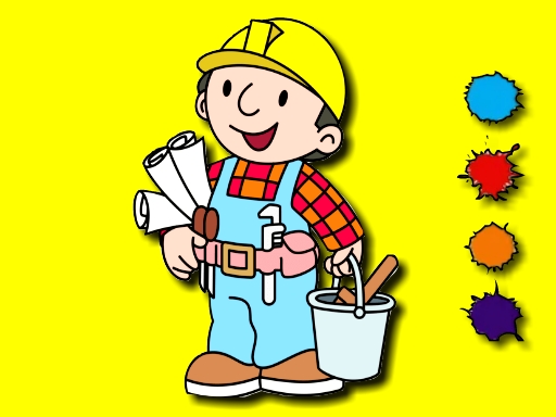 Bob Constructorul de colorat