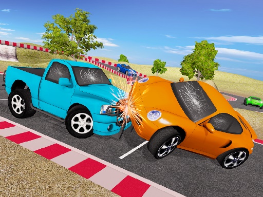 Mini SuperCars Curse Crashing
