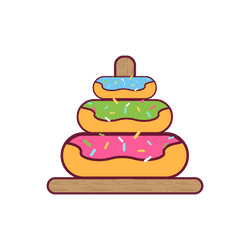 Donuts of Hanoi